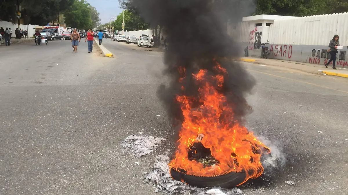 bloqueos y llantas quemadas